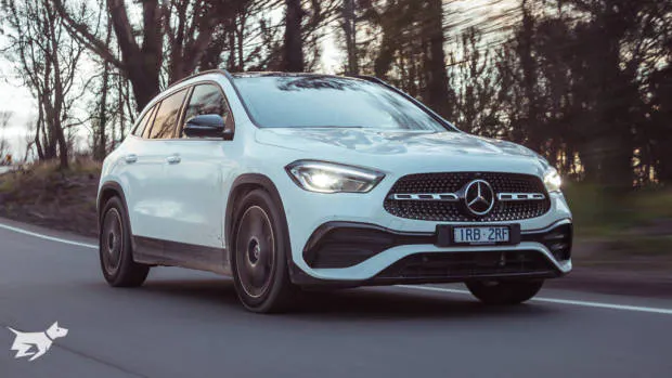 Mercedes-Benz GLA 250 2021 on road