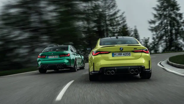 2021 BMW M3 M4 Rear