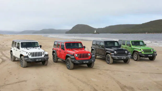 2021 Jeep Wrangler lineup