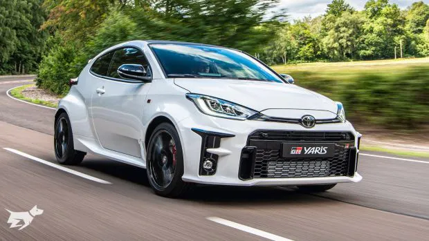 2021 Toyota GR Yaris driving