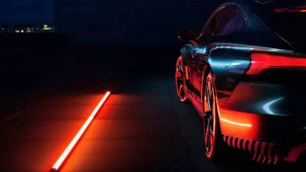 The Audi e-tron GT snazzy
