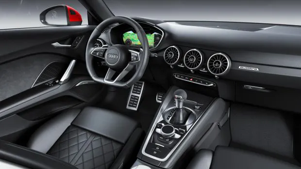 Audi TT 45 TFSI coupe 2021 black interior