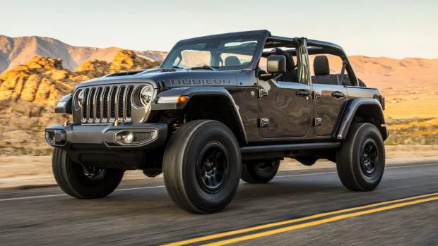 Jeep Wrangler Rubicon 392 V8 2021 grey half doors