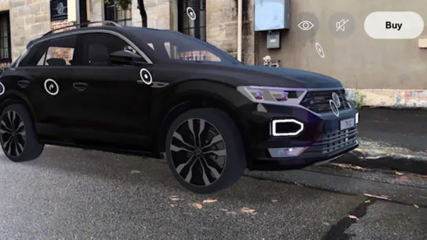 Volkswagen's augmented reality car