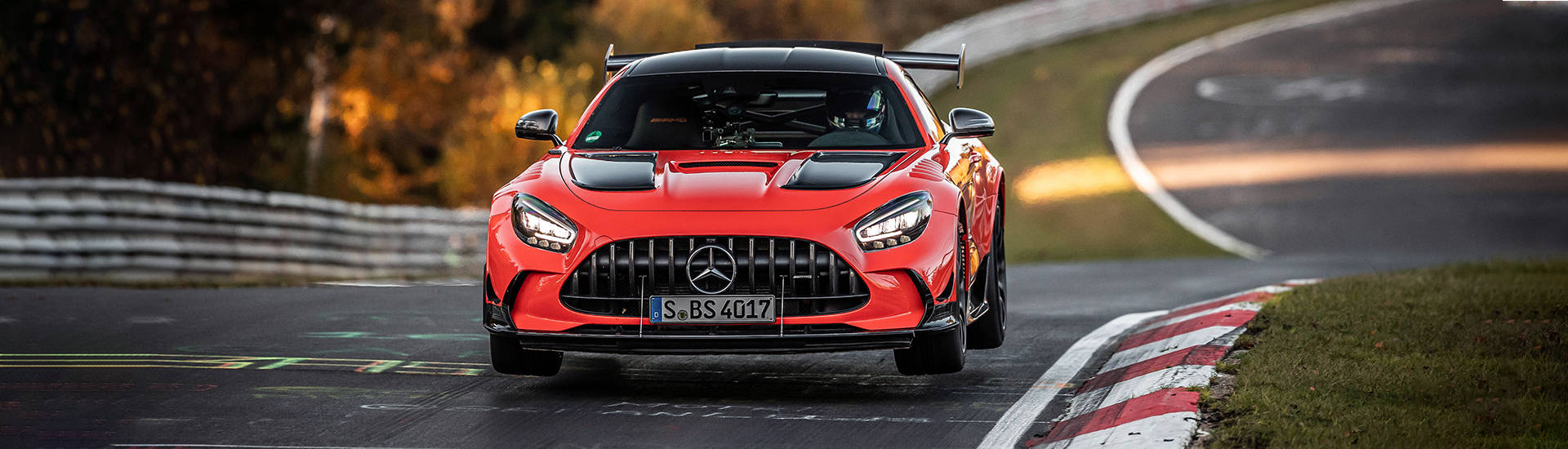 Mercedes-AMG GT Black Series sets the records as the fastest production car around the Nürburgring