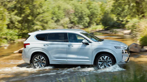 Hyundai Santa Fe Highlander 2021 off road