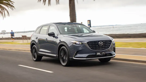 Mazda CX-9 GT SP 2021 Polymetal Grey front end