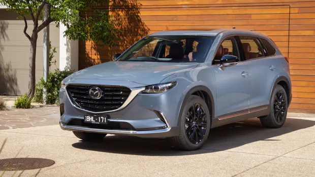 Mazda CX-9 GT SP 2021 Polymetal Grey front end