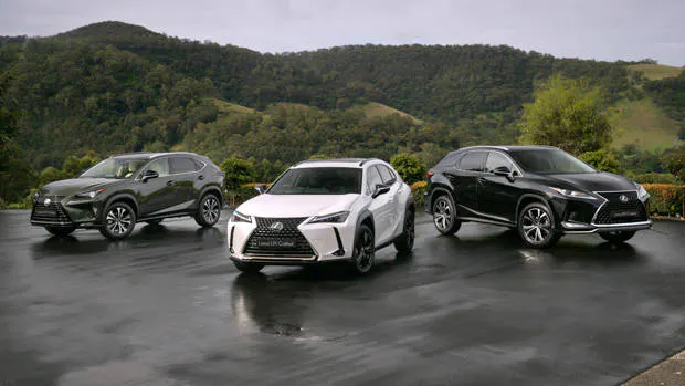 Lexus Crafted Edition 2021 trio