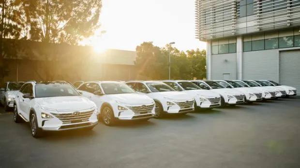 Hyundai Nexo 2021 fleet