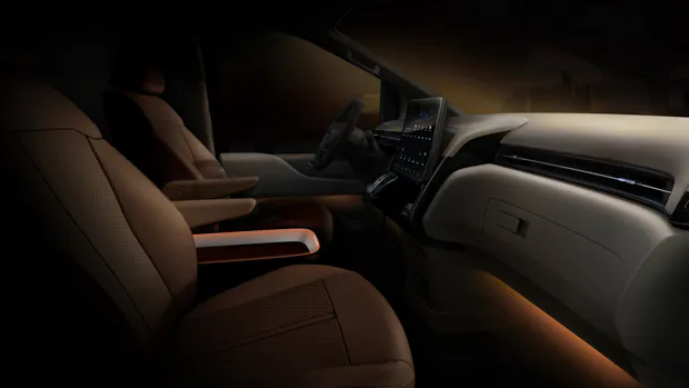 Hyundai Staria 2022 interior front seats