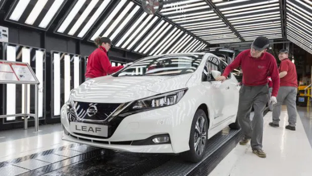 Nissan Leaf 2021 factory