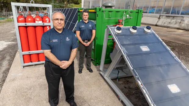 Hydro harvesting Professor Behdad Moghtaderi, Dr Andrew Maddocks