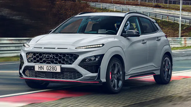 Hyundai Kona N 2022 track