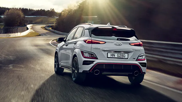 Hyundai Kona N 2022 rear