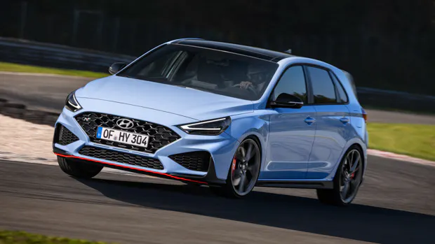 Hyundai i30 N 2021 driving front