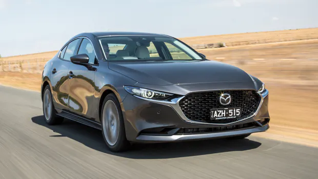 Mazda 3 Astina Sedan 2021 driving