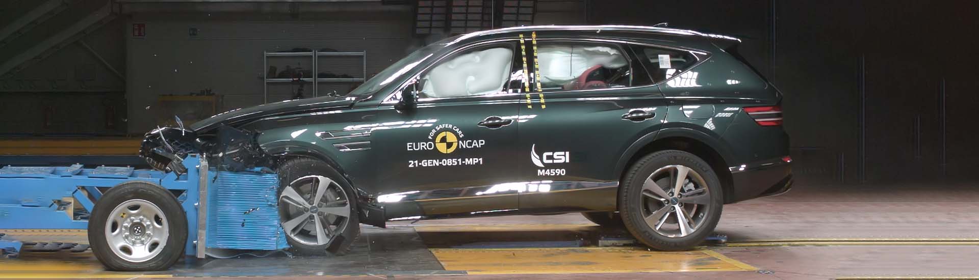 Genesis GV80 and G80 score five stars in ANCAP testing
