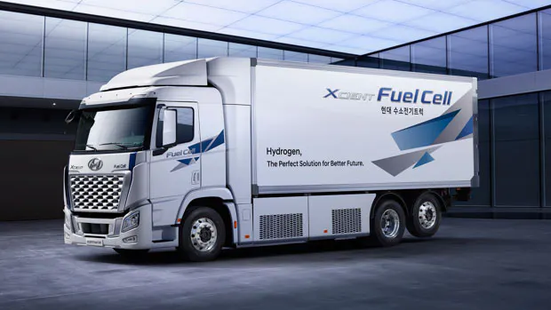 Hyundai XCIENT Fuel Cell truck 2021 front