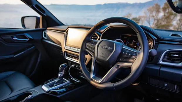 2021 Isuzu D-MAX X-TERRAIN dash