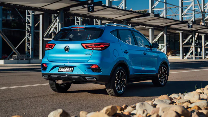 MG ZST 2021 rear 3/4