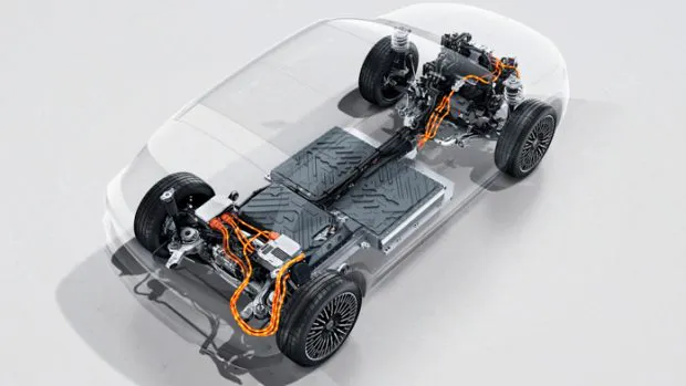 Mercedes-Benz EQA 300-350 4Matic 2022 chassis