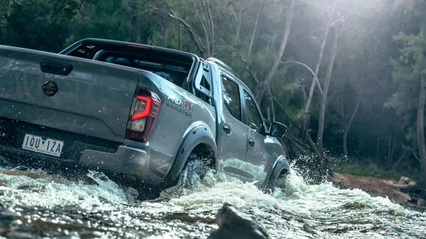 Nissan Navara 2021 PRO-4X Warrior 2022 rear driving
