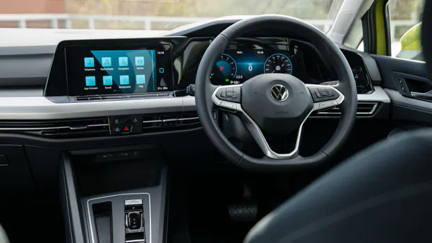 Volkswagen Golf Life 2021 Mk 8 dashboard