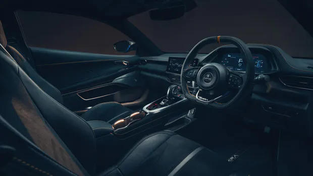 Lotus Emira 2022 interior