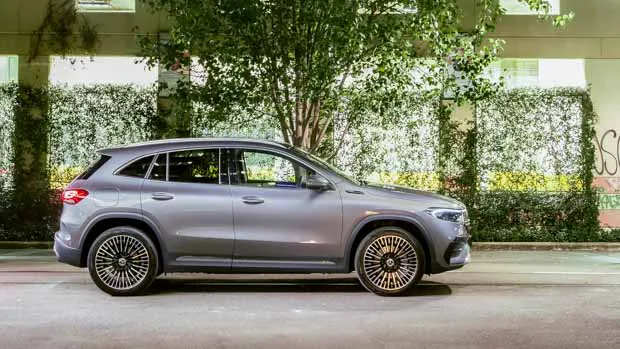 Mercedes-Benz EQA 2021 side profile