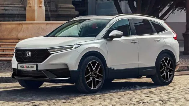 Honda CR-V 2023 front render