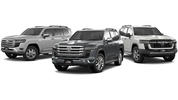 Toyota LandCruiser 300 Series 2022 range