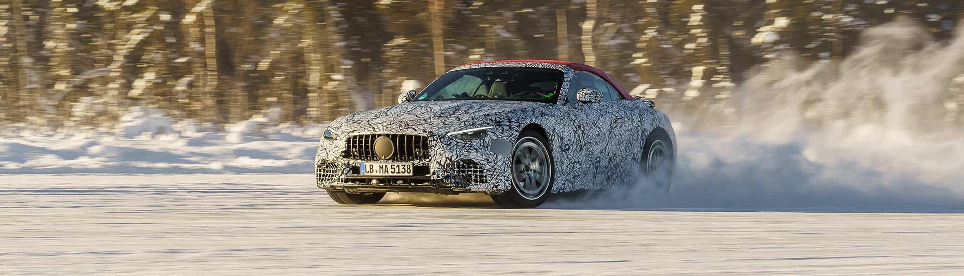 Mercedes-AMG hints at all-electric performance roadster
