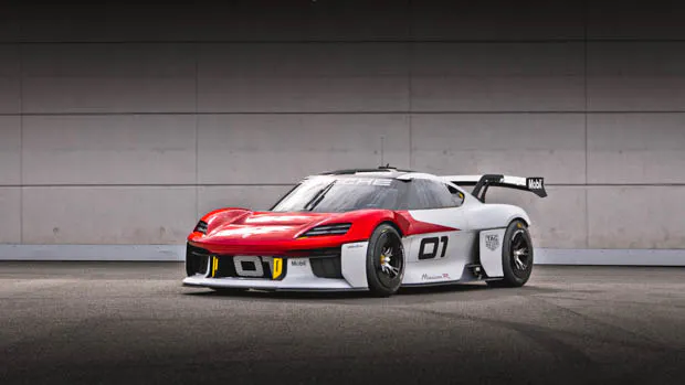 Porsche Mission R concept front