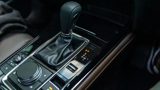 2021 Mazda CX30 interior transmission shifter