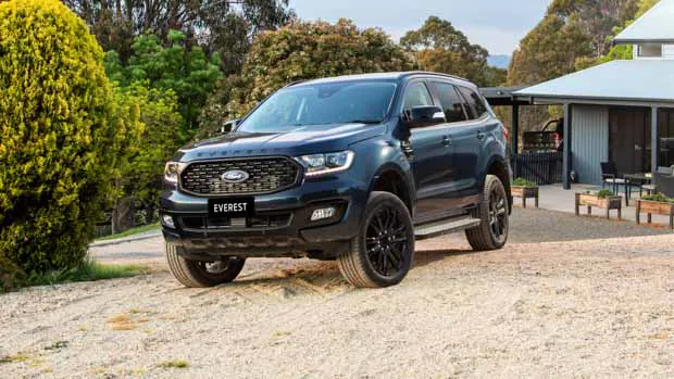 Ford Everest Sport 2020 front 3/4