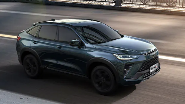 Haval H6S 2022 front 3/4 driving