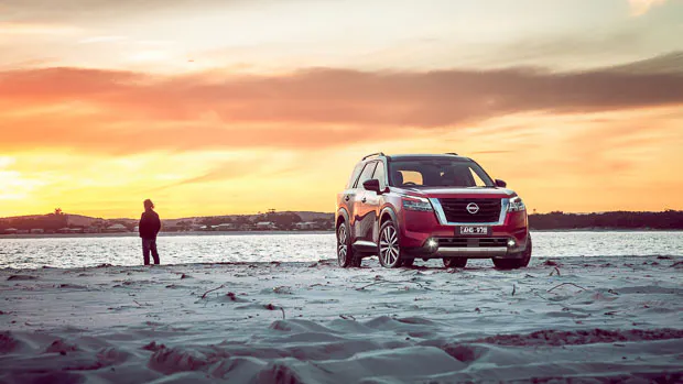 Nissan Pathfinder 2022 Front 3/4
