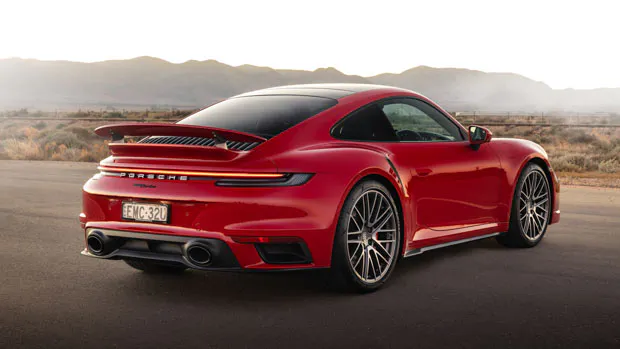 Porsche 911 Turbo 2022 rear