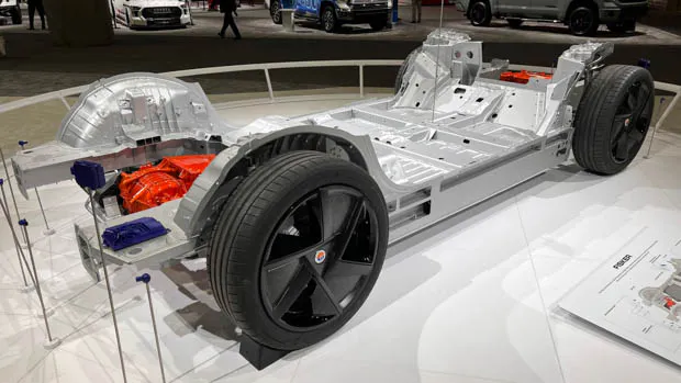 Fisker Ocean 2022 battery platform