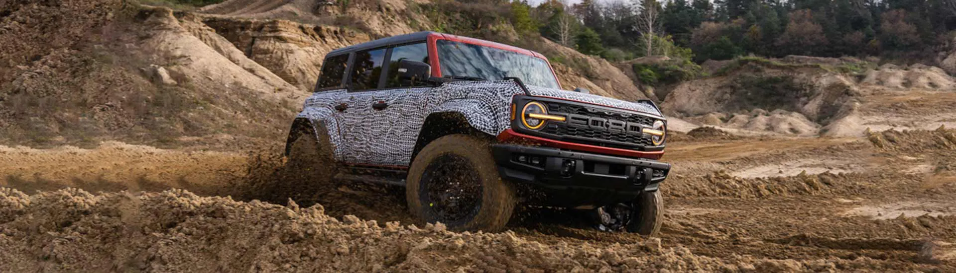 Ford Bronco Raptor 2022: pictured with a muscular body kit and big tyres