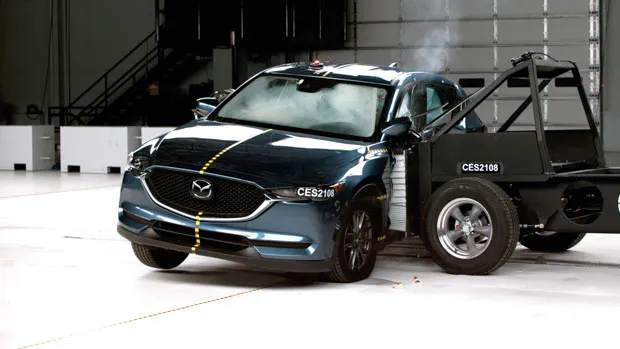 Tough new American crash tests see only Mazda CX-5 score well, while two SUVs tested poorly