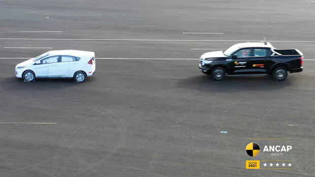 GWM ute AEB test ANCAP
