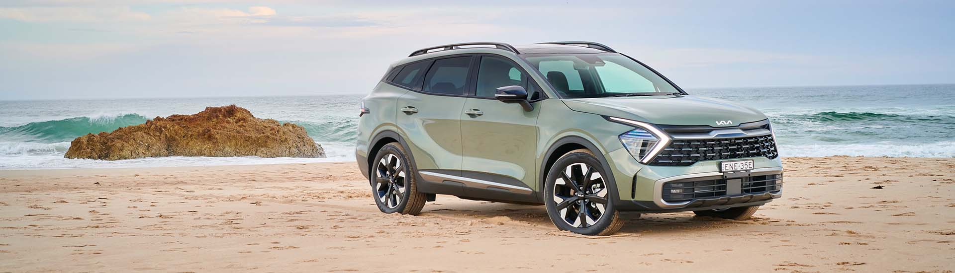 What does the new Kia Sportage include in each grade?