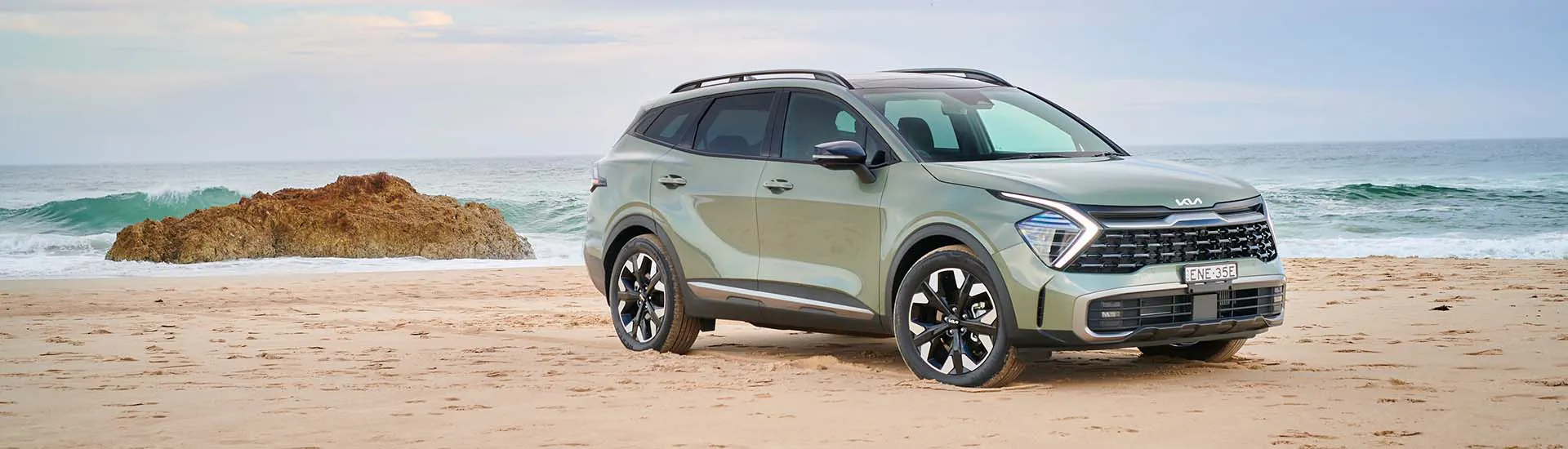 What does the new Kia Sportage include in each grade?