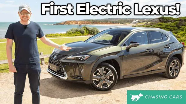 Lexus UX 300e 2022 video review thumbnail