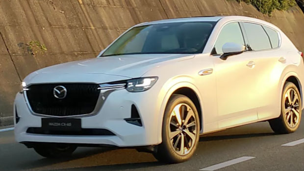 Mazda CX-60 2022 spotted completely undisguised, set for release in Australia