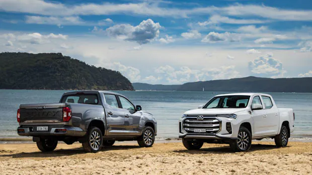 LDV T60 Max beach