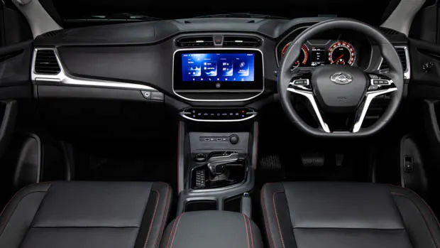 LDV T60 interior cabin shot