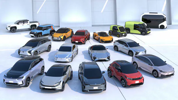 Toyota and Lexus BEV line-up 2021
